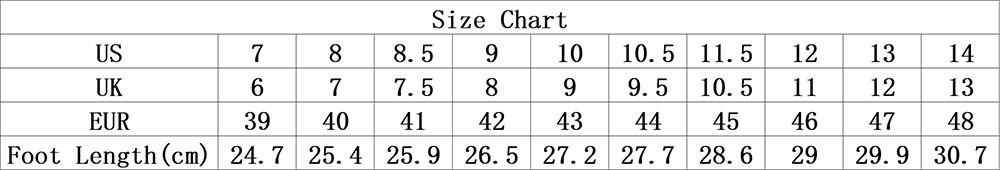 K06 size chart